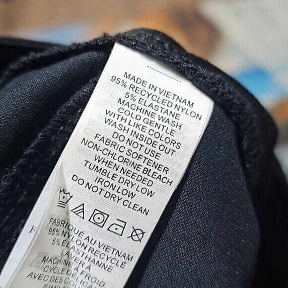 Prana Halle Black Convertible Pants Size 4 NWT - Picture 6 of 9